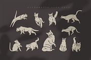 Cute cats set, an Animal Illustration by Anastasy_helter (Thumbnail 4 of 7)