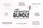 Cute Handwriting Font Bundle | 2, a Handwritten Font by KA Designs (Thumbnail 1 of 12)