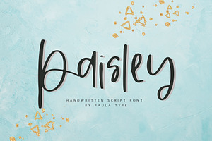 Paisley Handwritten Font