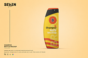 Shampoo Bottle Mockup, a Household Mockup by Se٧enStudio (Thumbnail 1 of 2)