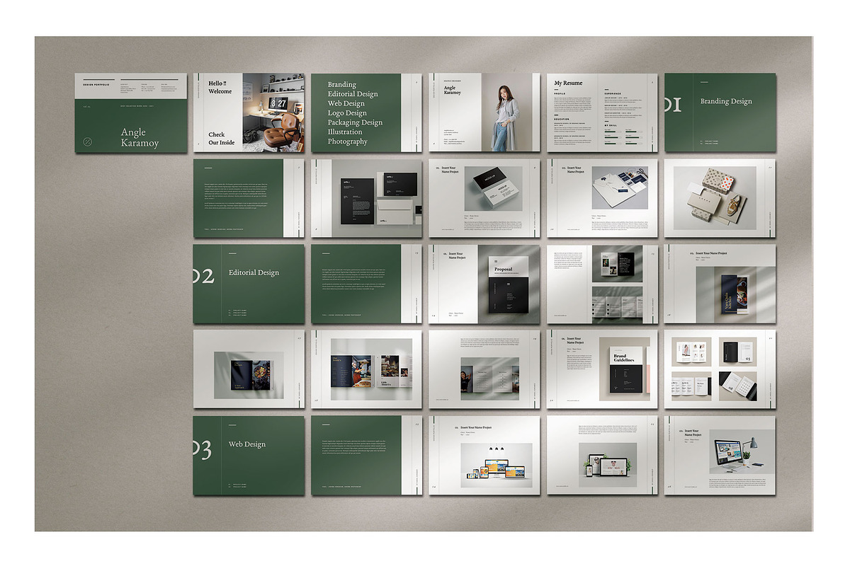Graphic Design Portfolio | Canva, a Brochure Template by Occy Design (Photo 18 of 19)