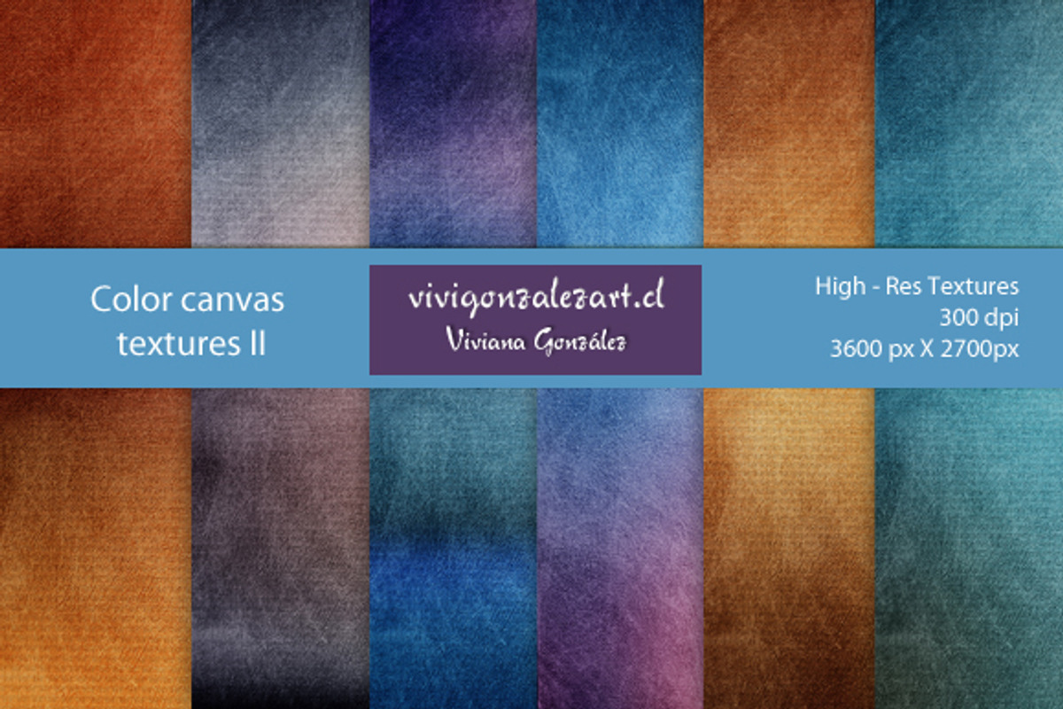 Color canvas textures II