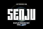 Senju - Bold Display Font, a Sans Serif Font by lelevien (Thumbnail 1 of 4)