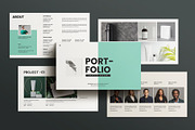 Portfolio Presentation Template, a Presentation Template by MassiveCreator (Thumbnail 1 of 4)