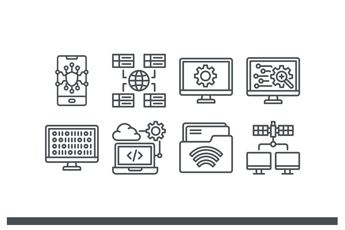 Technology and Digitalization Icons, an Icon by Tekuni (Photo 11 of 12)