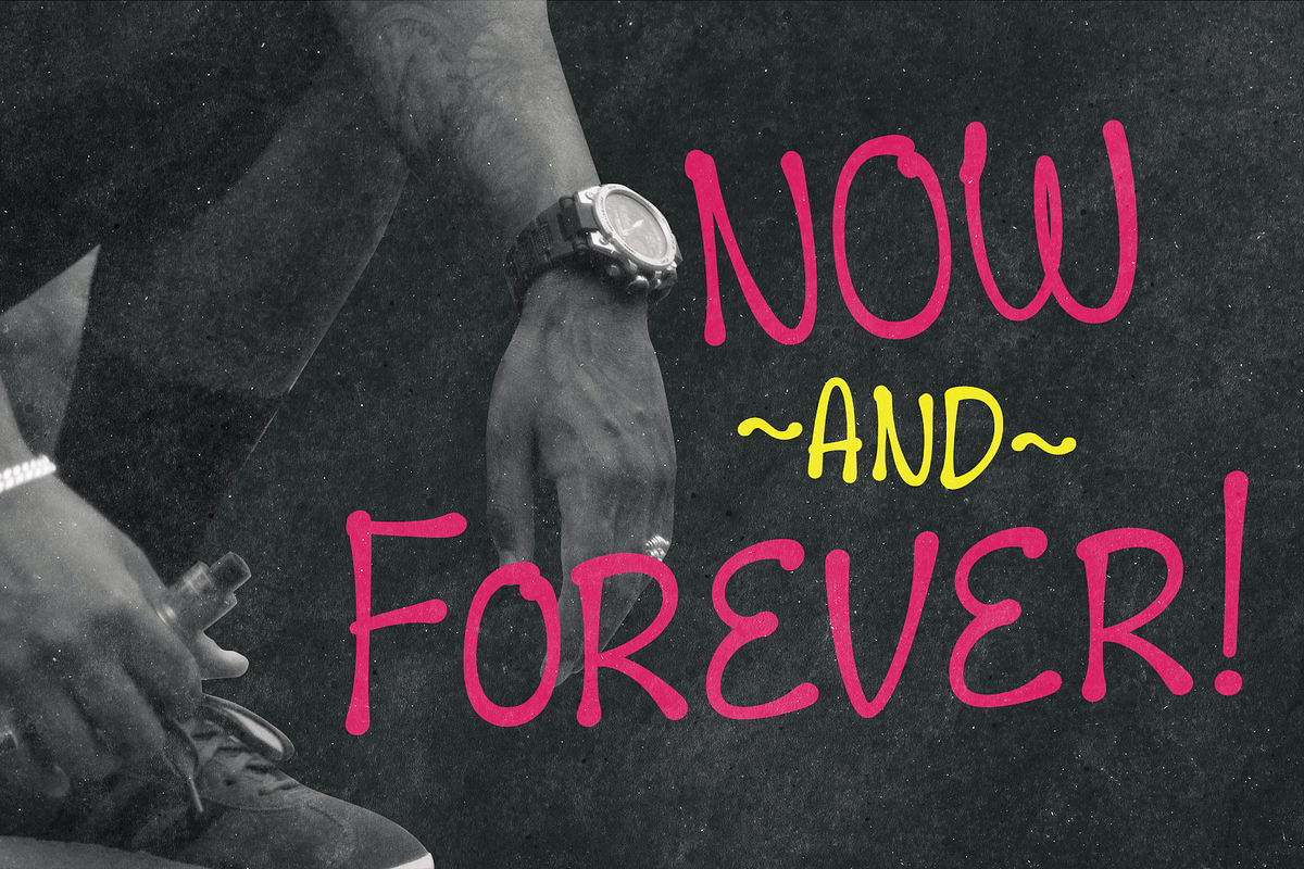 Beep Boop | A Handwritten Font, a Handwritten Font by Avchi (Photo 9 of 10)