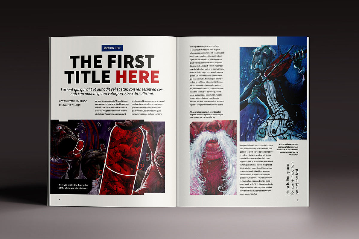 Design MGZ, a Magazine Template by Luuqas Design (Photo 4 of 17)