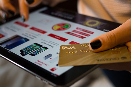Online purchase containing buy, visa, and purchase