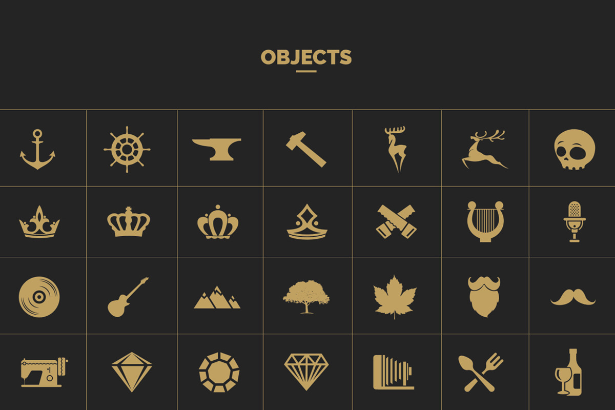 Unique Logo Creation Kit, a Branding & Logo Template by La Animus (Photo 3 of 7)