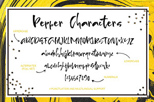 Pepper & Lime - Font Duo