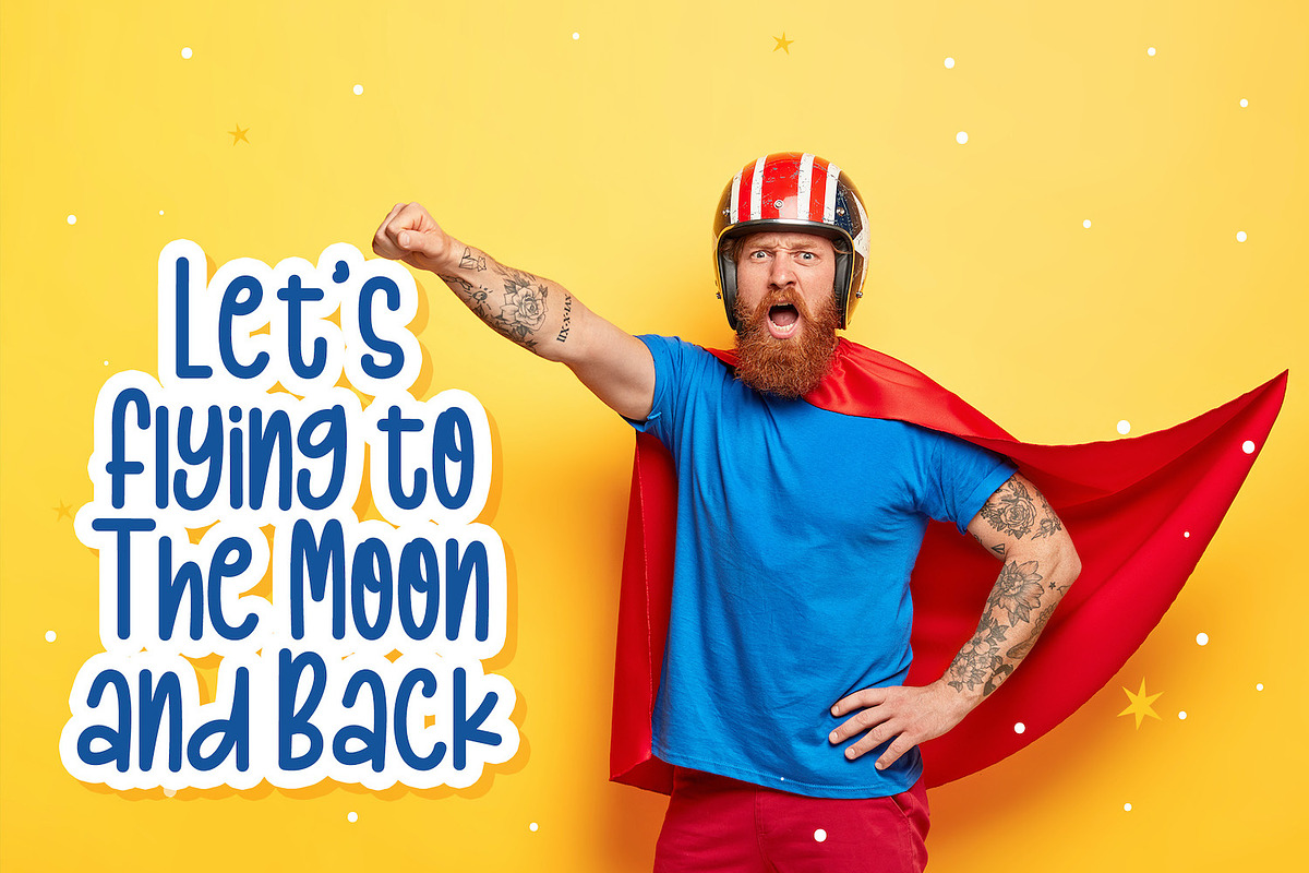 Barnie Kids - Playful Display Font, a Handwritten Font by StringLabs (Photo 8 of 11)
