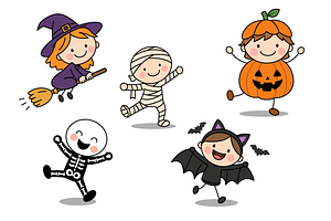 Halloween Characters Collection