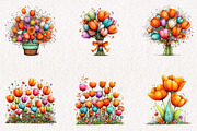 Spring Tulip Sublimation Bundle, an Illustration by CreationArt (Thumbnail 4 of 7)