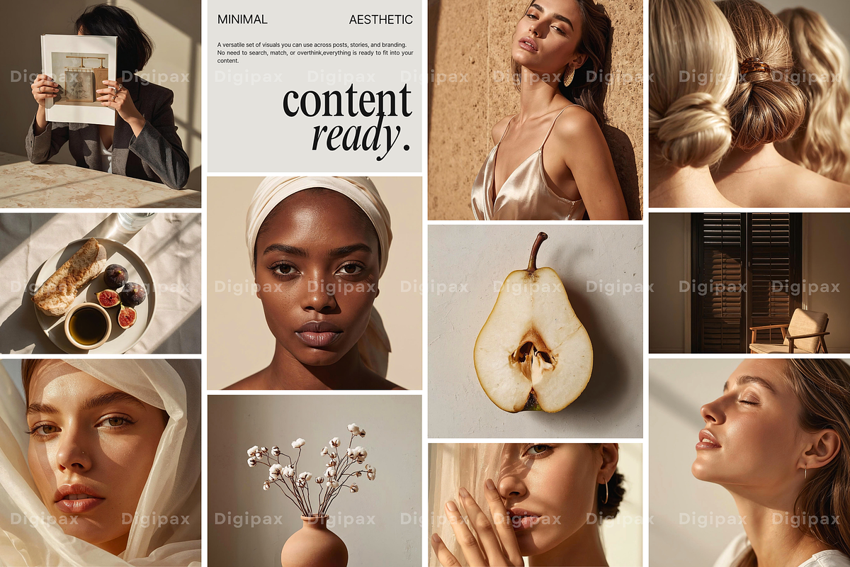 Neutral Aesthetic Stock Photo Bundle, a Beauty & Fashion Photo by DigiPax (Photo 7 of 10)