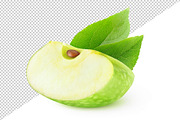 Slices of green apple, an Object Graphic by Fruits+Veggies (Thumbnail 2 of 9)