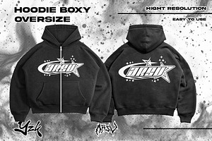 hoodie boxy oversize arsv