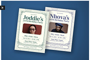 Classic Frame Birthday Invitation, a Card Template by Neermana (Thumbnail 4 of 4)