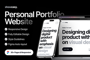 Showcasy - A Personal Portfolio Webs
