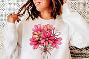 Spring daisy flower clipart, an Illustration by SinaCreation (Thumbnail 9 of 11)
