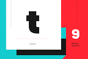 Sahar - 18 Fonts Typeface, a Sans Serif Font by Lella7 (Thumbnail 26 of 29)