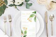 Floral Watercolor Wedding Suite, an Invitation Template by Love Design (Thumbnail 8 of 15)