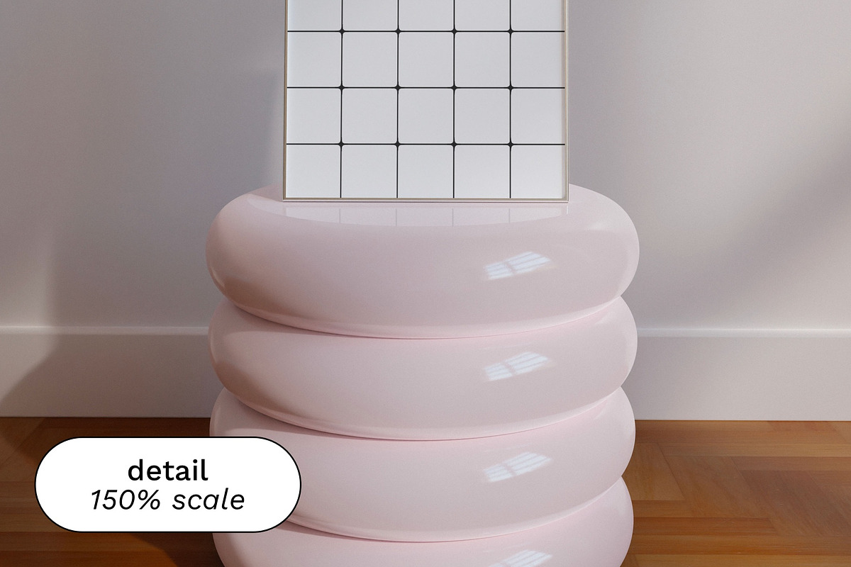Framed Poster Print Mockups SOLEYA I, a Household Mockup by Bonumo (Photo 5 of 13)