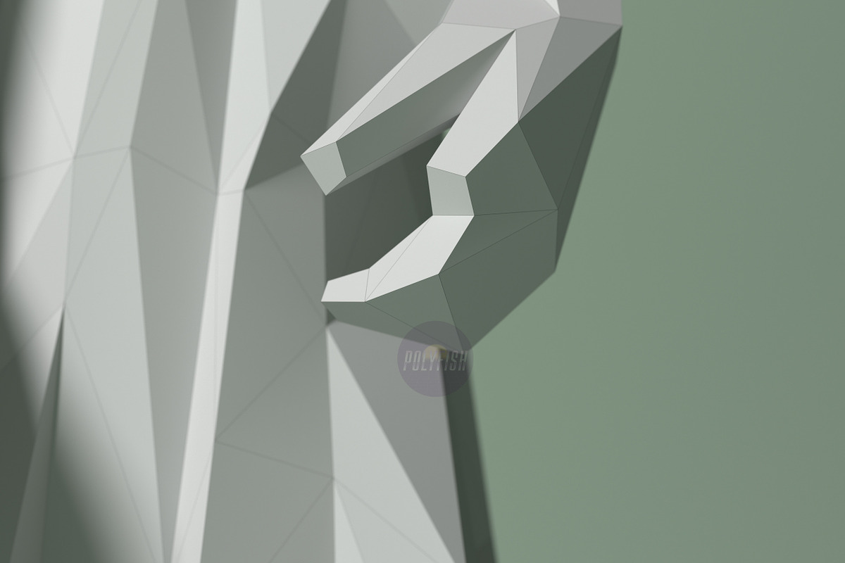 DIY Statue Set #1 3D model template, a Templates & Theme by PolyFish (Photo 8 of 17)