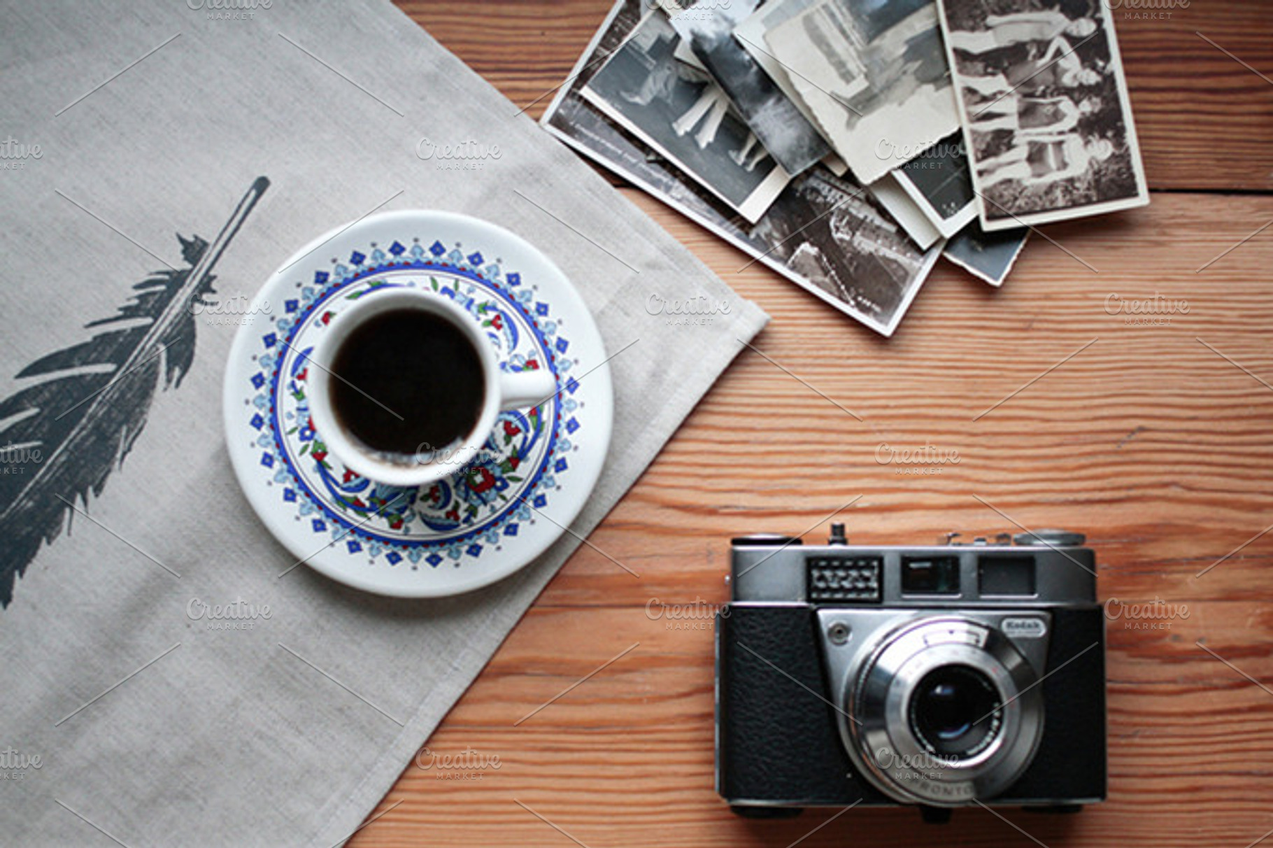 coffee and camera