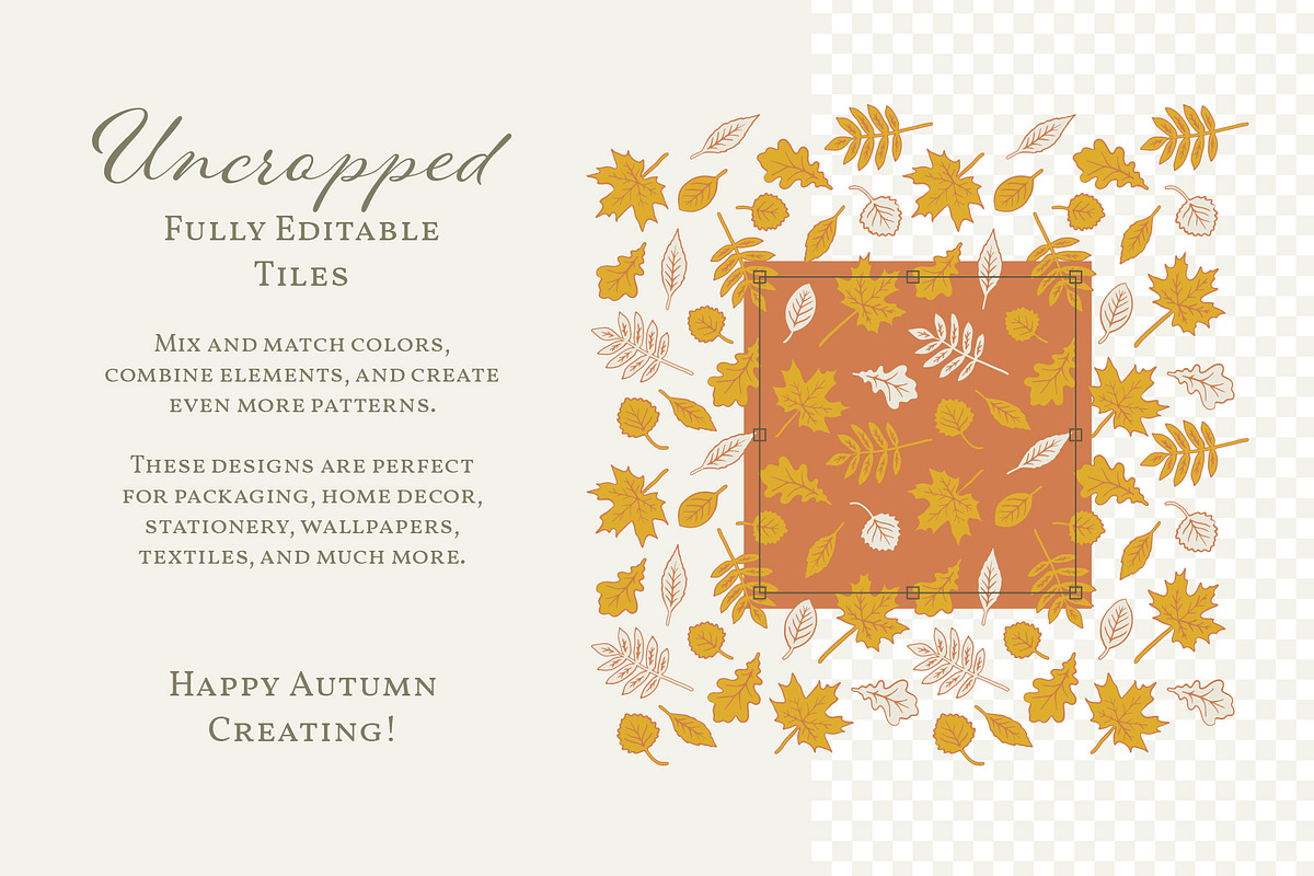 Autumn & Thanksgiving Pattern Set, a Decorative Illustration by Wild and Wonder by Ana (Photo 13 of 13)
