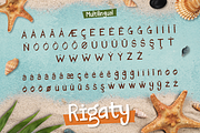 Rigaty, a Handwritten Font by Burntilldead (Thumbnail 8 of 9)