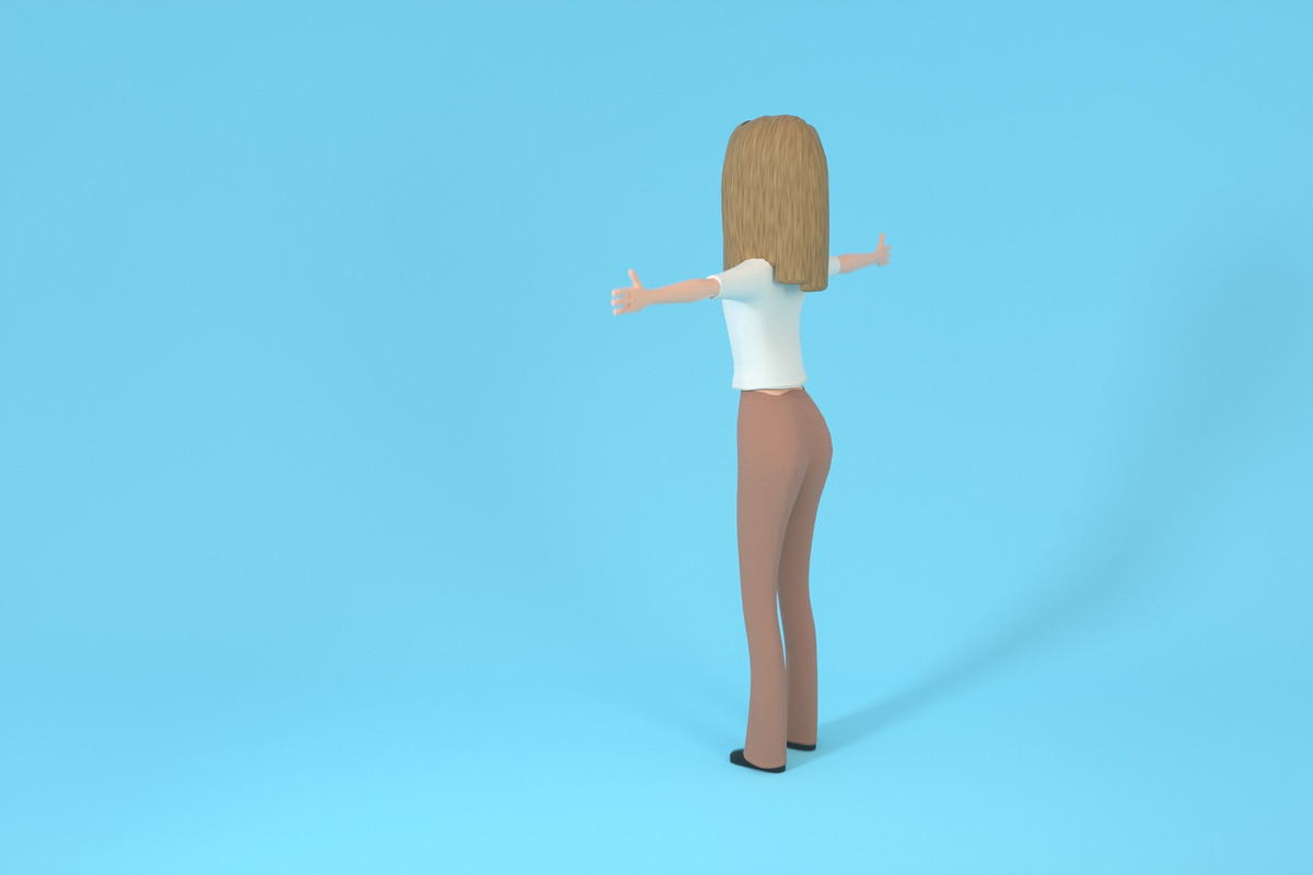 Female Character Lucy, a Characters & Person 3D Model by 3DTreatment (Photo 29 of 32)