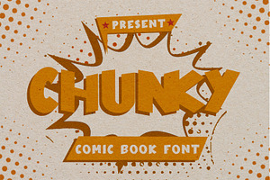 Chunky - Comic Book Font