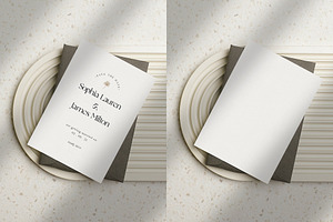 Wedding 5x7 Card Photo Mockups 01