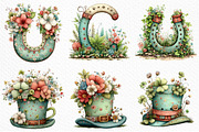 Whimsical St Patrick's Day Clipart, an Illustration by Craft Nest (Thumbnail 3 of 11)