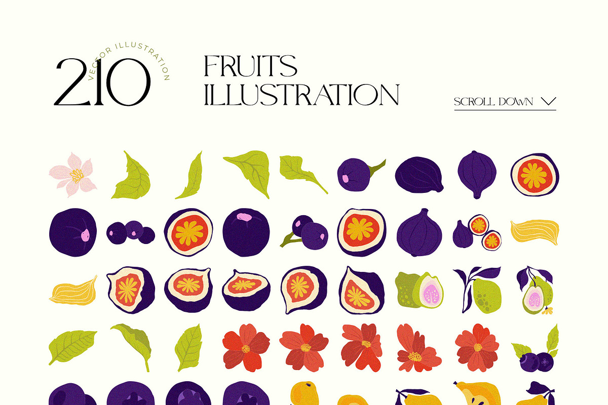 Summer Fruits | Wall Art Collection, an Object Graphic by Leleka.Store (Photo 10 of 20)