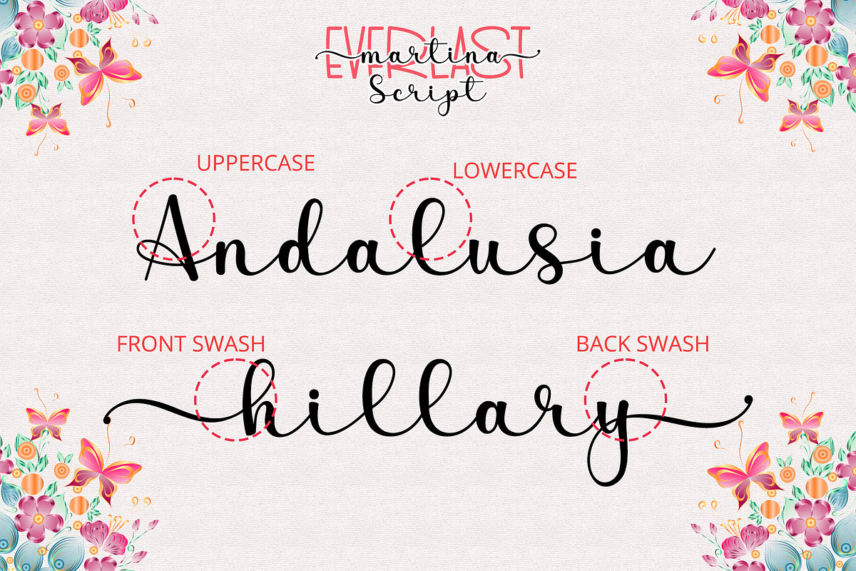 Everlast Martina - Handwritten Duo, a Script Font by Airotype (Photo 2 of 12)