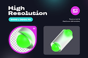 Abstract Morphic 3D, an Object 3D Model by kerismaker (Thumbnail 3 of 8)