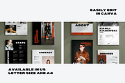 Fashion Blogger Media Kit 12 Layouts, a Marketing Template by Dandy Studio (Thumbnail 5 of 7)