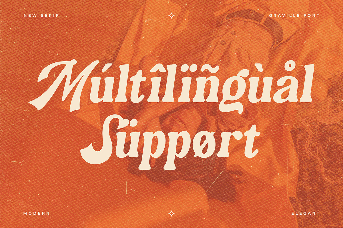 Graville – Retro Script Serif, a Serif Font by Almeera Std (Photo 10 of 10)