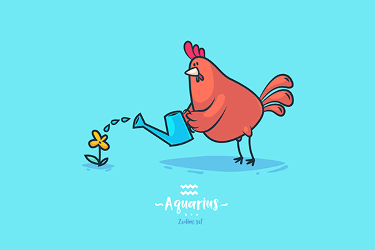 30 OFF - Rooster Zodiac set, an Animal Illustration by Krolone (Photo 4 of 13)