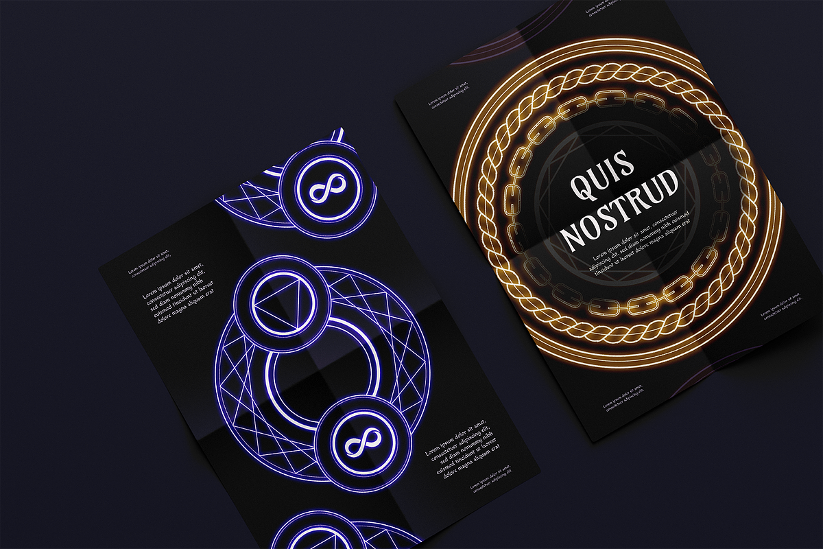Magic Circle Element Set, a Decorative Illustration by Invisual Studio (Photo 6 of 6)