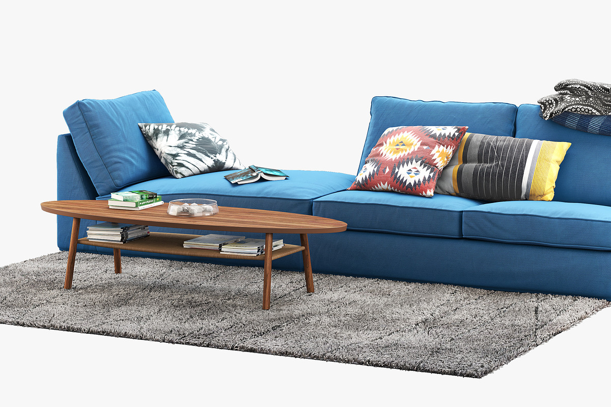 Corner modular sofa 3d model, a Furniture 3D Model by 3dmitruk (Photo 8 of 14)