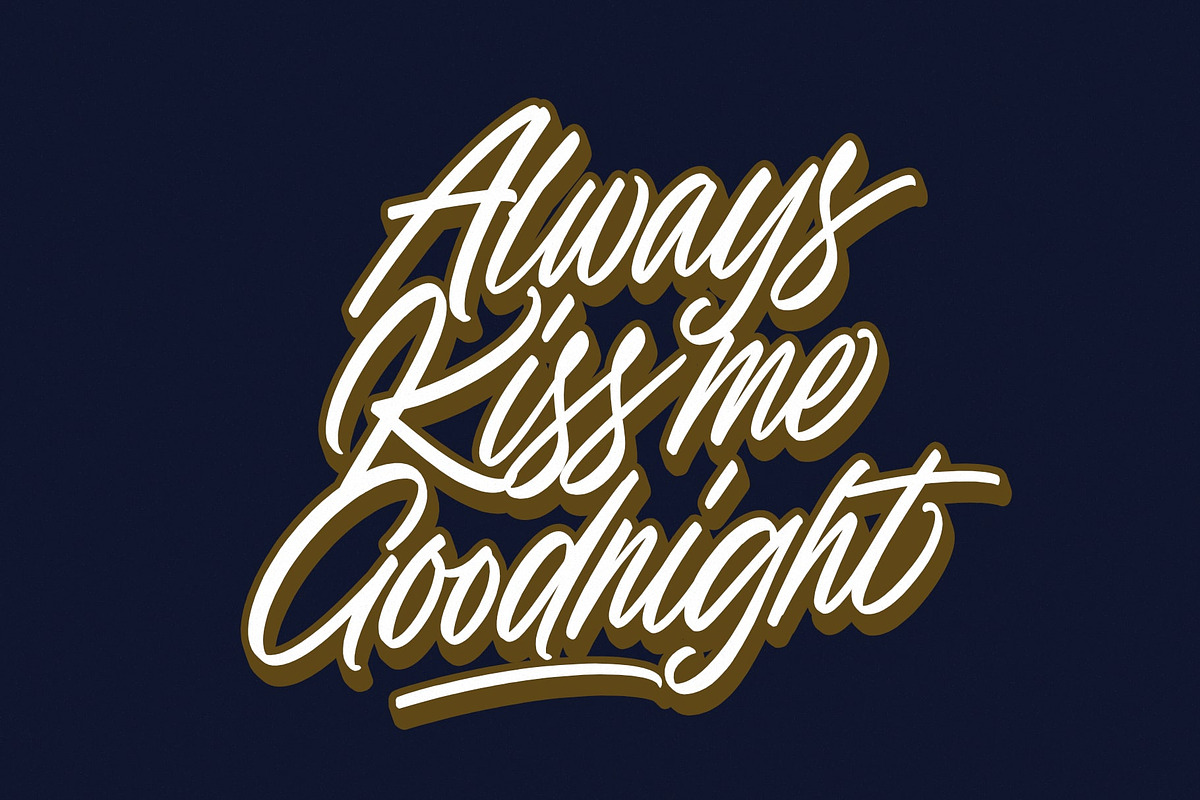 Southern Lights, a Handwritten Font by Damarletter (Photo 6 of 6)