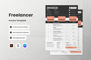 3 Set Freelancer Invoice Template V6, a Print Template by twinstd (Thumbnail 2 of 3)