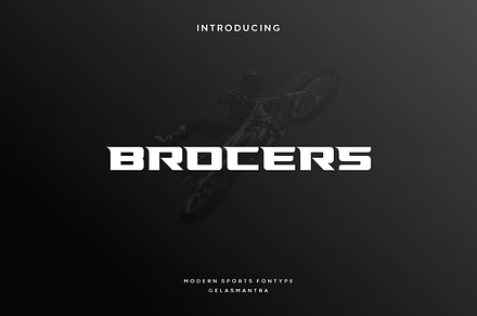 Brocers, a Font by garismantra
