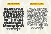ACARETA | Groovy Display Typeface, a Serif Font by The_Type (Thumbnail 12 of 12)