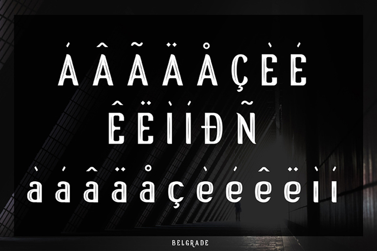 Belgrade, a Sans Serif Font by edcreative (Photo 6 of 7)