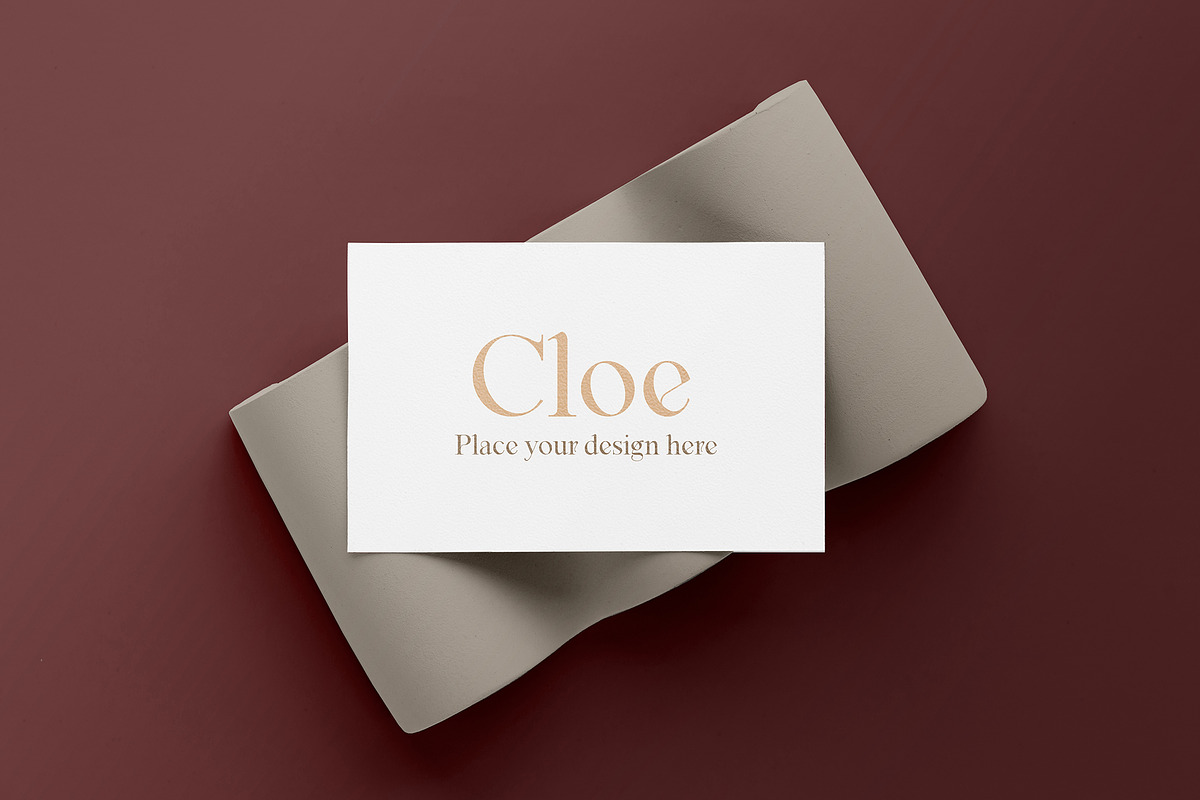 Elegant Business Card Mockup Set, a Product Mockup by boreālis (Photo 9 of 15)