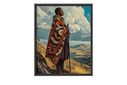 Guardian of the Horizon Wall Art, a Person Illustration by PrintablesByFranklyn (Thumbnail 1 of 6)