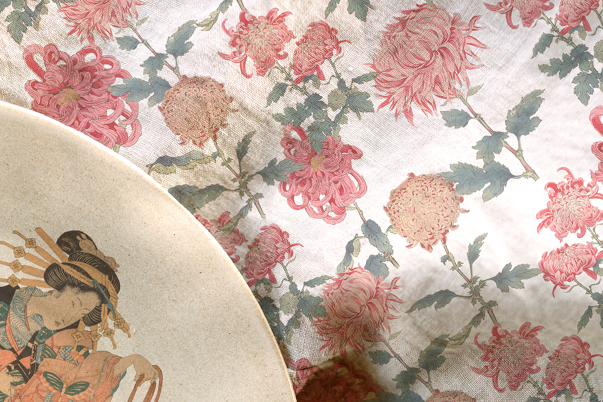 Ikigai Oriental Vintage Design Set, an Object Graphic by Beauty Drops (Photo 2 of 12)